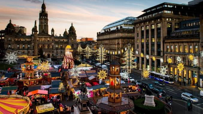 Glasgow Christmas Market Scotland