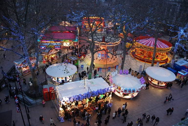 London Christmas Market - Leicester Square