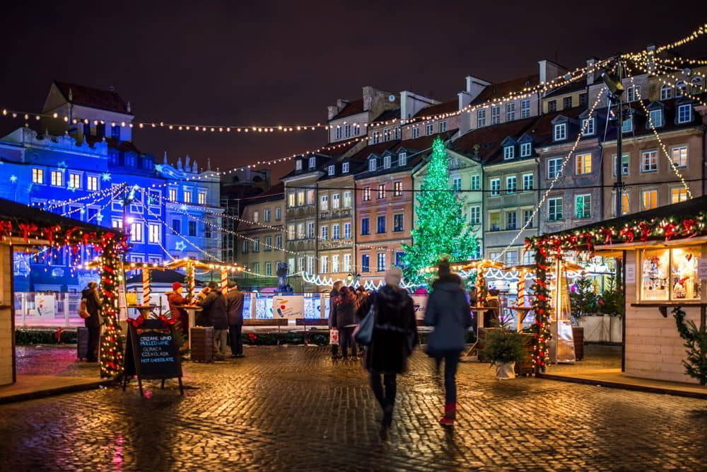 Warsaw Christmas Market Poland (Warszawa) 1