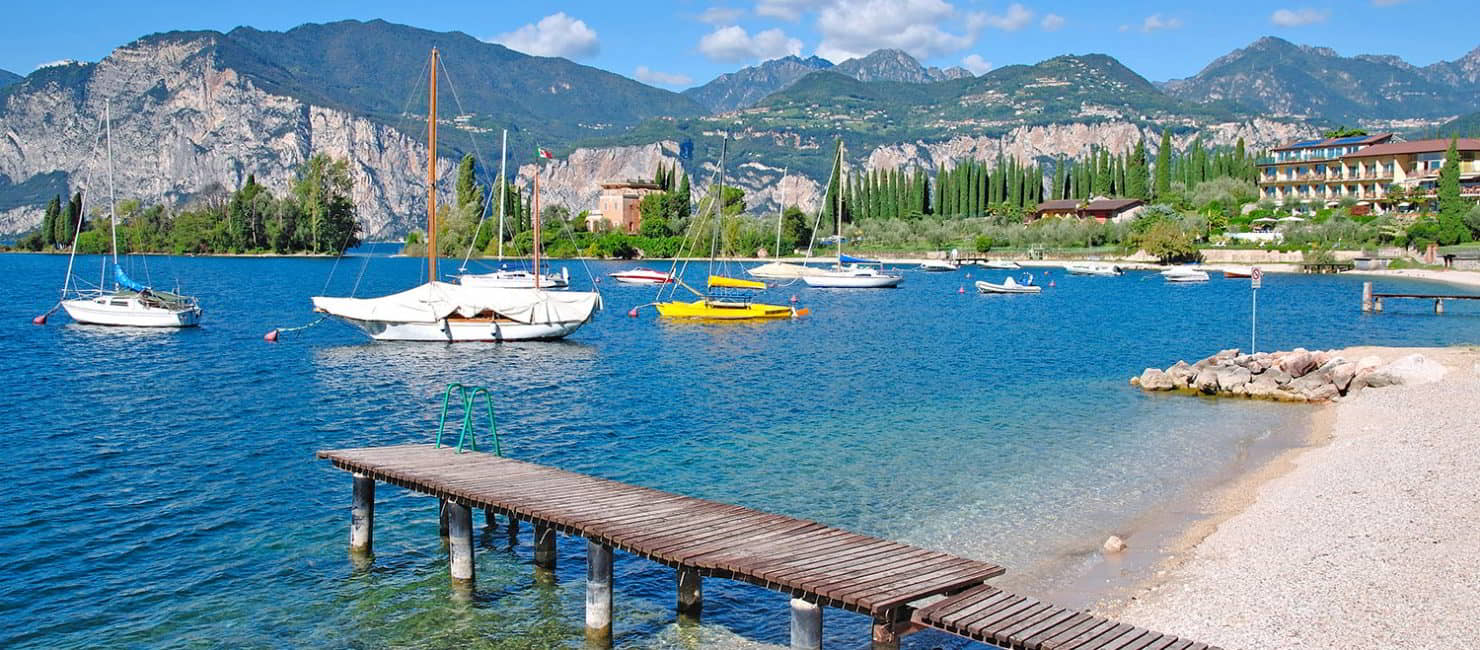 The most beautiful beaches of Lake Garda