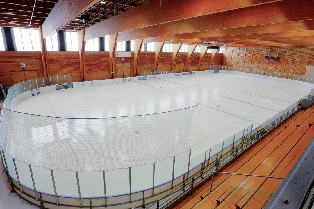 Ice rink in Espace Gruyère in Bulle