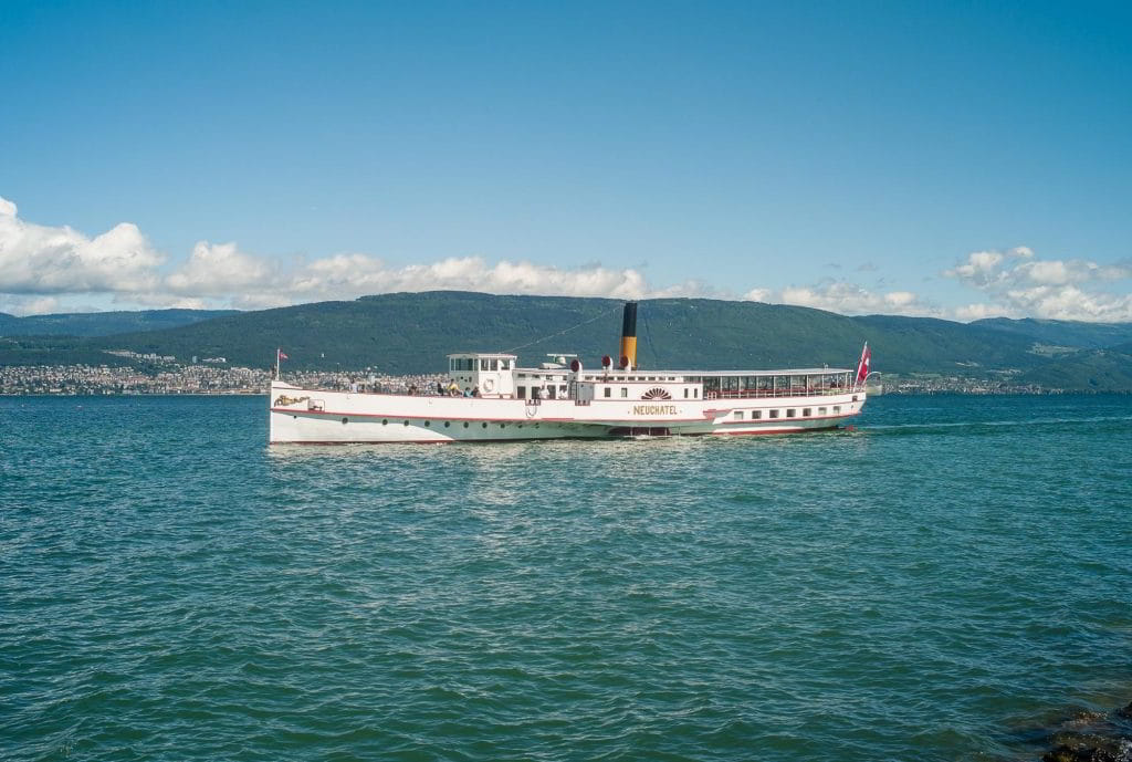Cruise on lake Neuchâtel