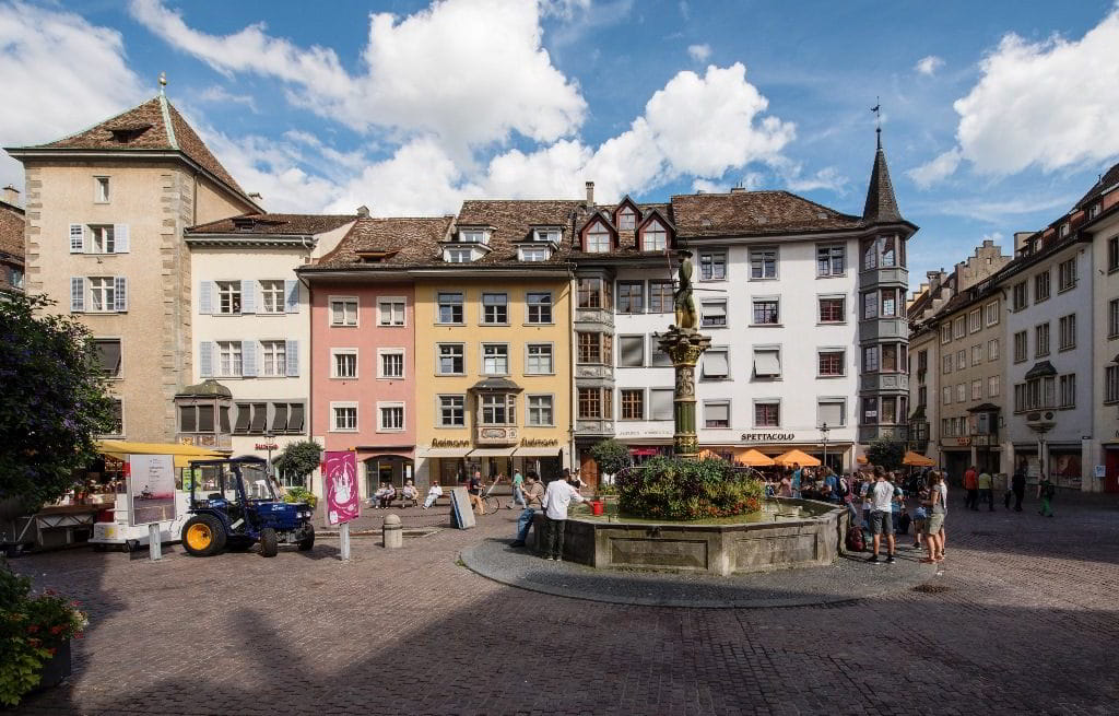 Fronwagplatz - Places to visit in Schaffhausen Switzerland