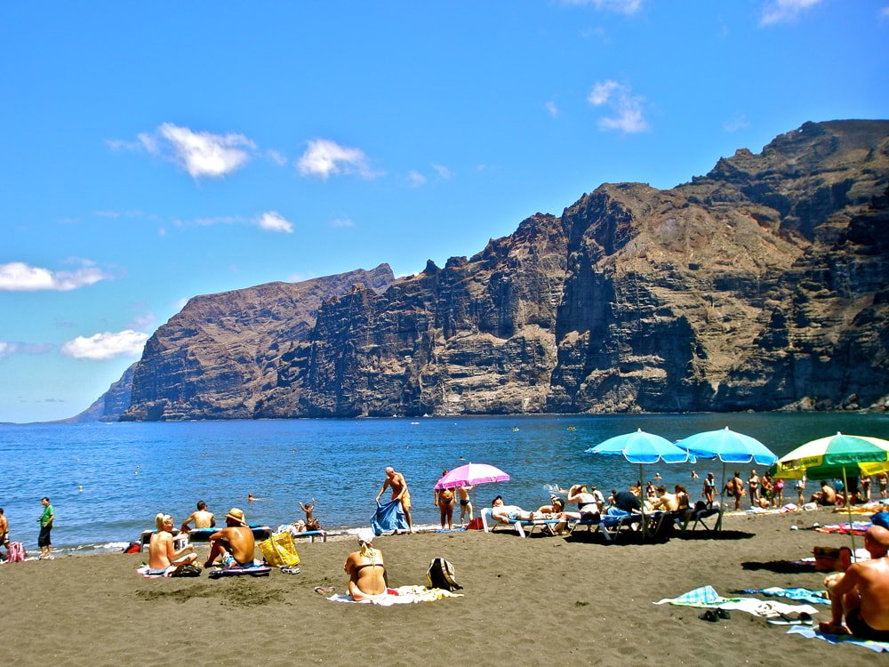 Best beaches in Costa Adeje Tenerife Spain