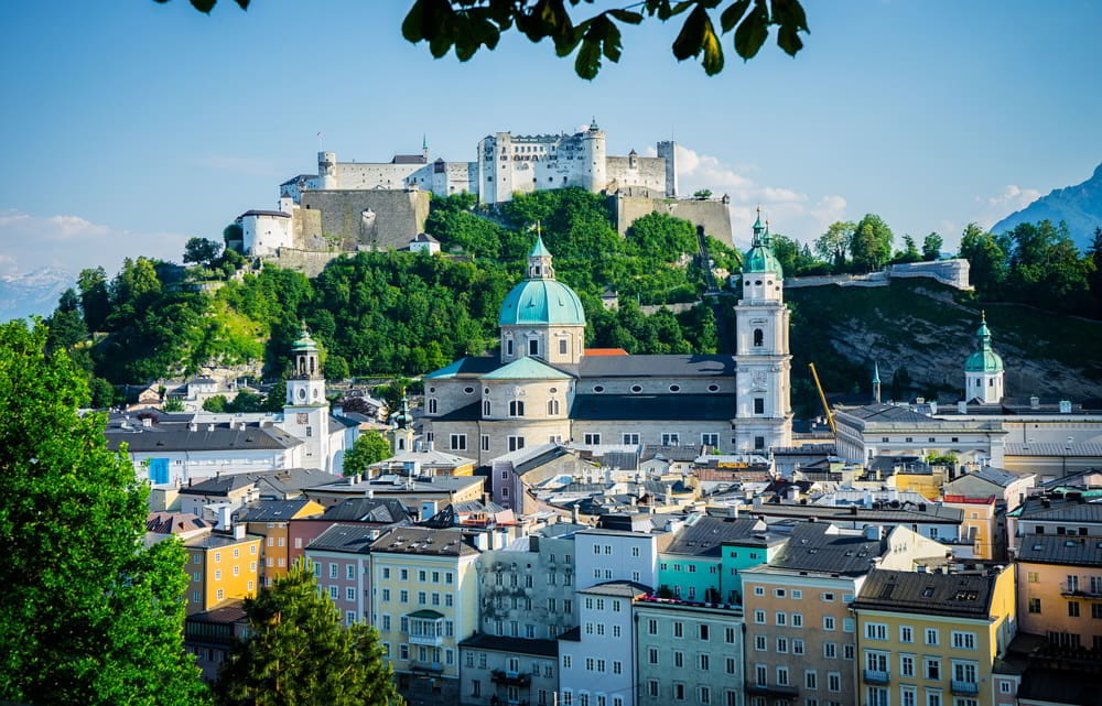 Most famous places in Salzburg Austria (The city of Mozart)