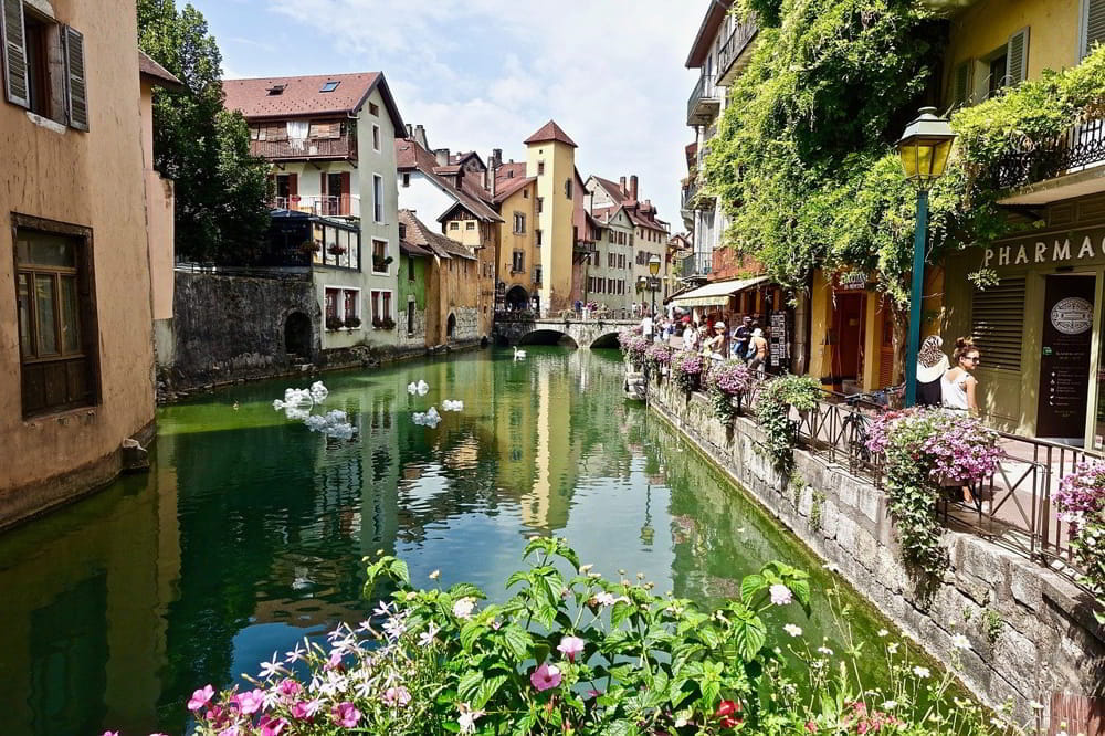Best places to visit in Annecy "Venice of the Alps" in France