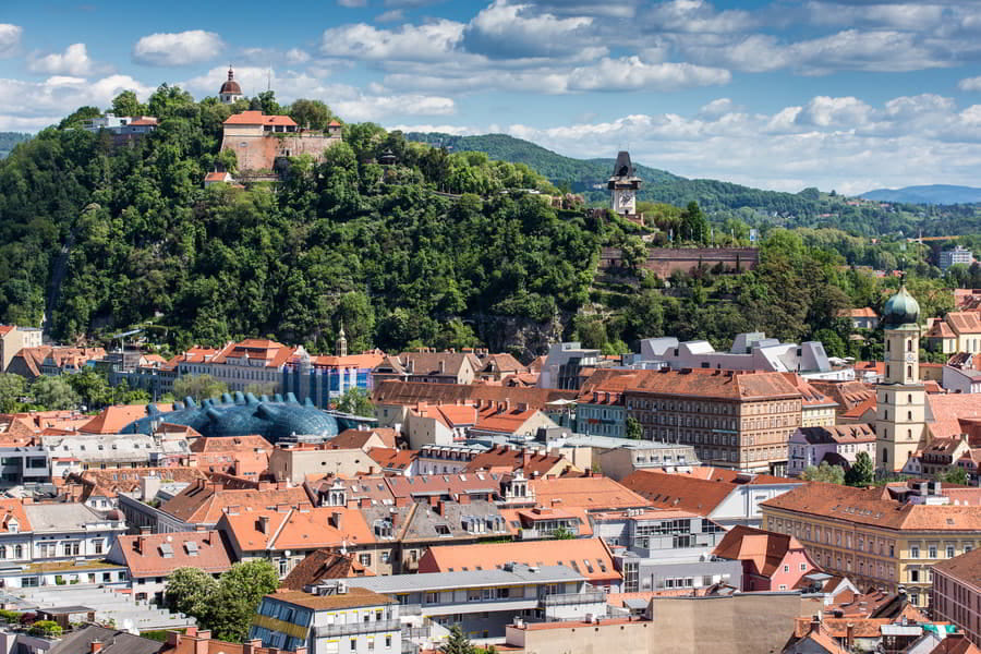 Schloberg (That's one of the most beautiful places to see in Graz)