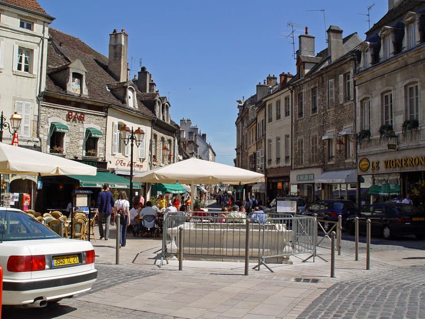 The Town Square in Beaune