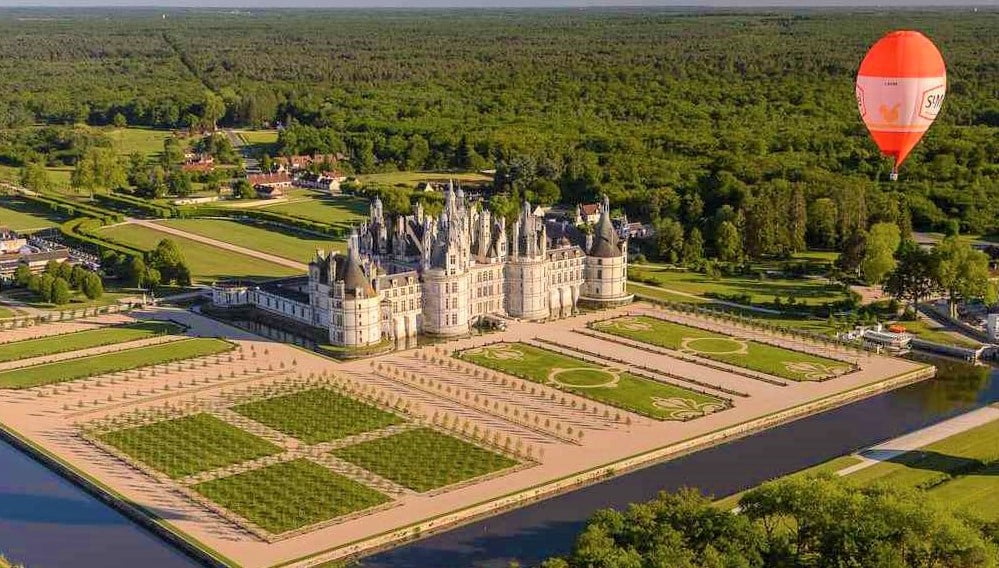 Beautiful castles in Loire Valley, France