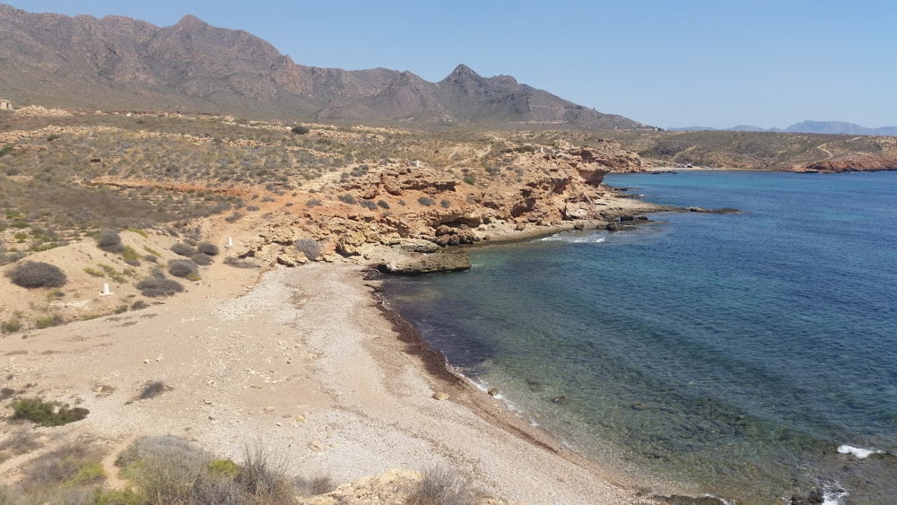 Best beaches near Mazarron Spain