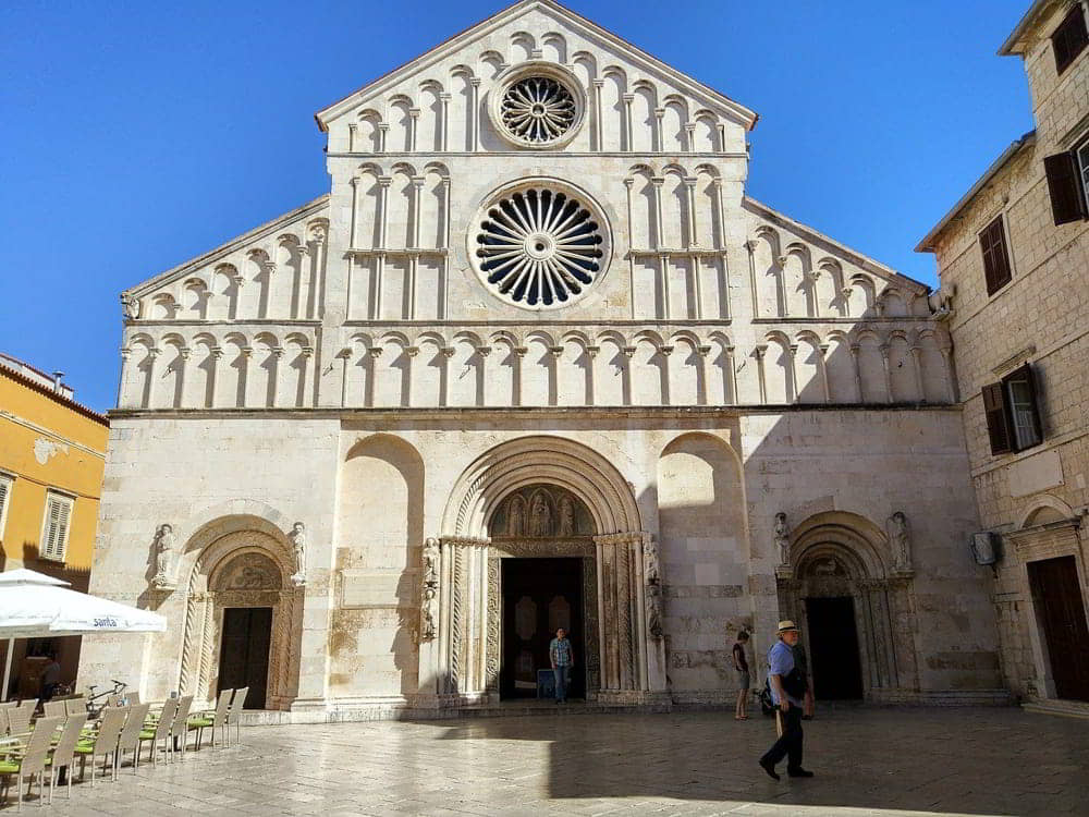 The Zadar Cathedral of St. Anastasia