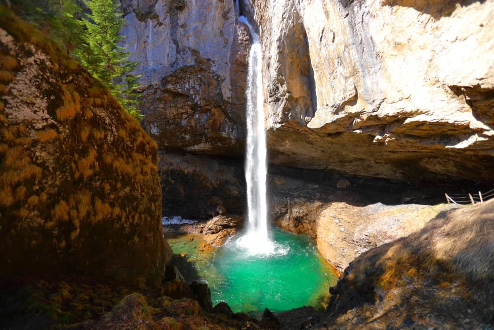 The Berglistüber Waterfall
