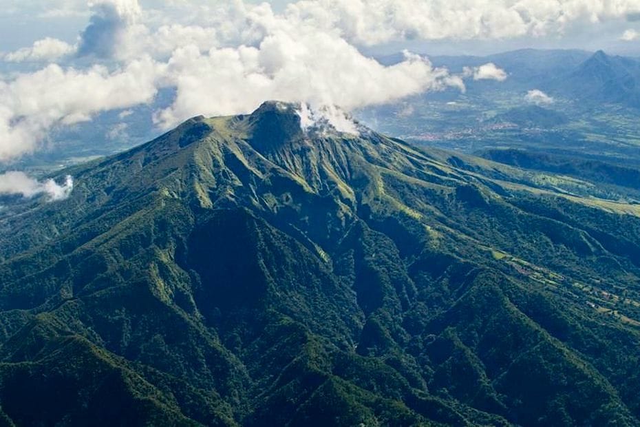 Mount Pelée in Martinique