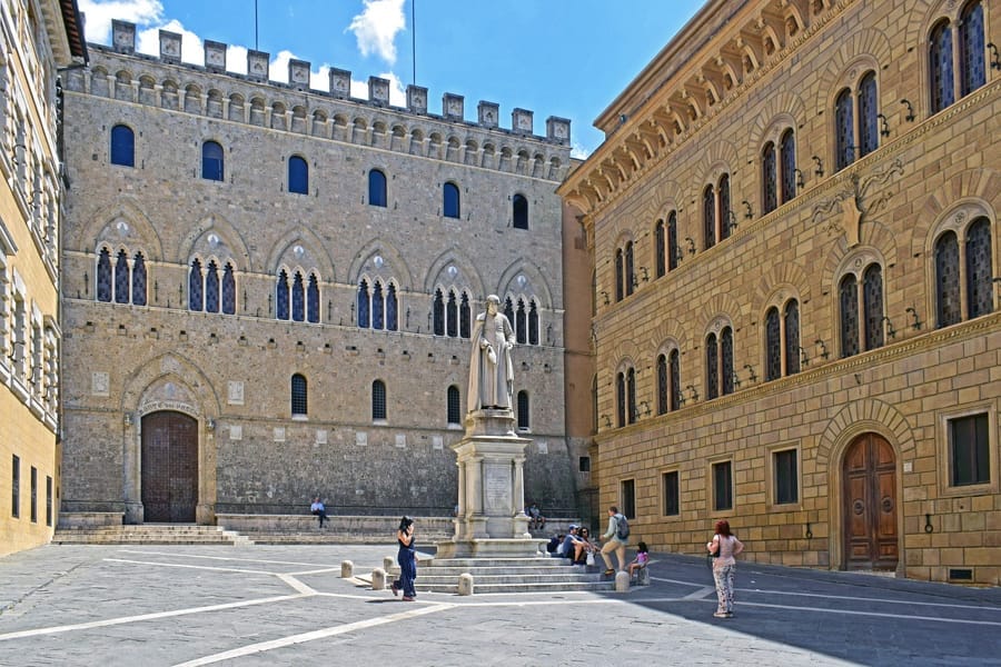 Salimbeni Palace - Best places to see in Siena Italy