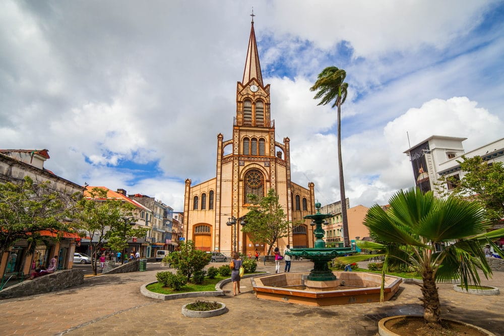St. Louis Cathedral in Fort-de-France Martinique