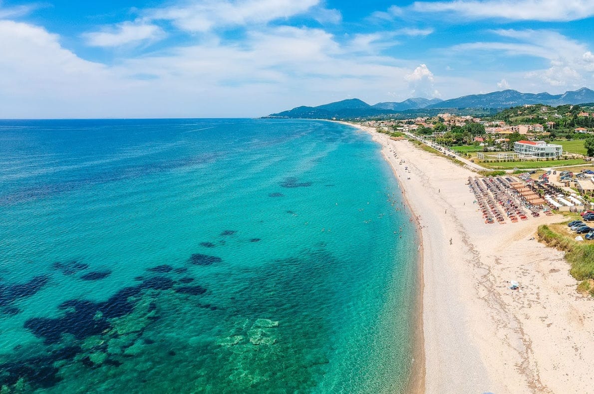 Best beaches near Preveza Greece