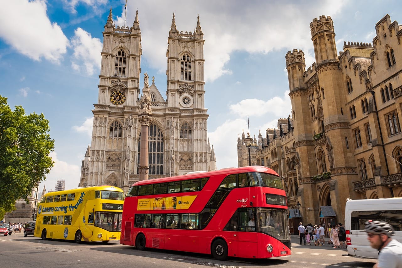 Beautiful things to see in London, England