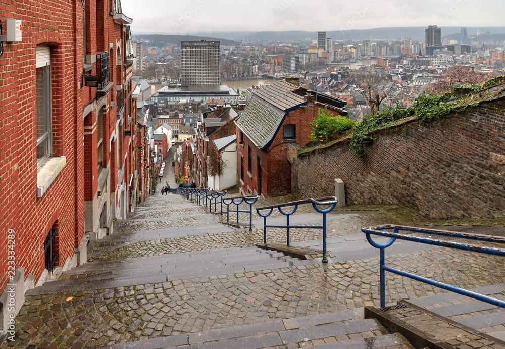 Mountain of Bueren - Things to see in Liege Belgium