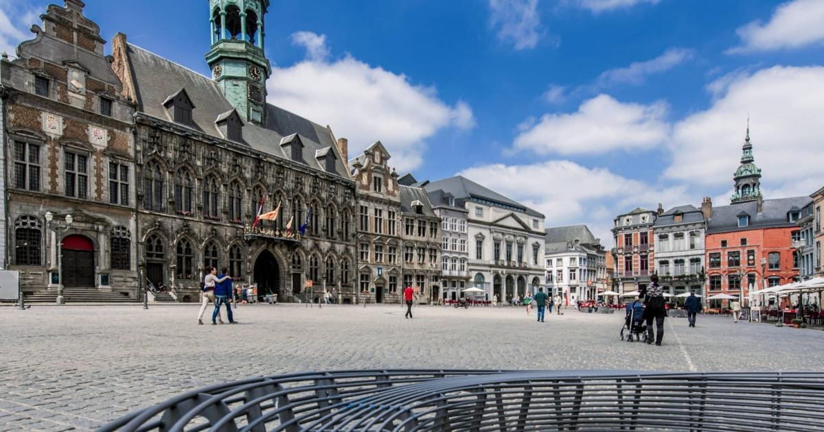 The Grand Place - Places to visit in Mons Belgium