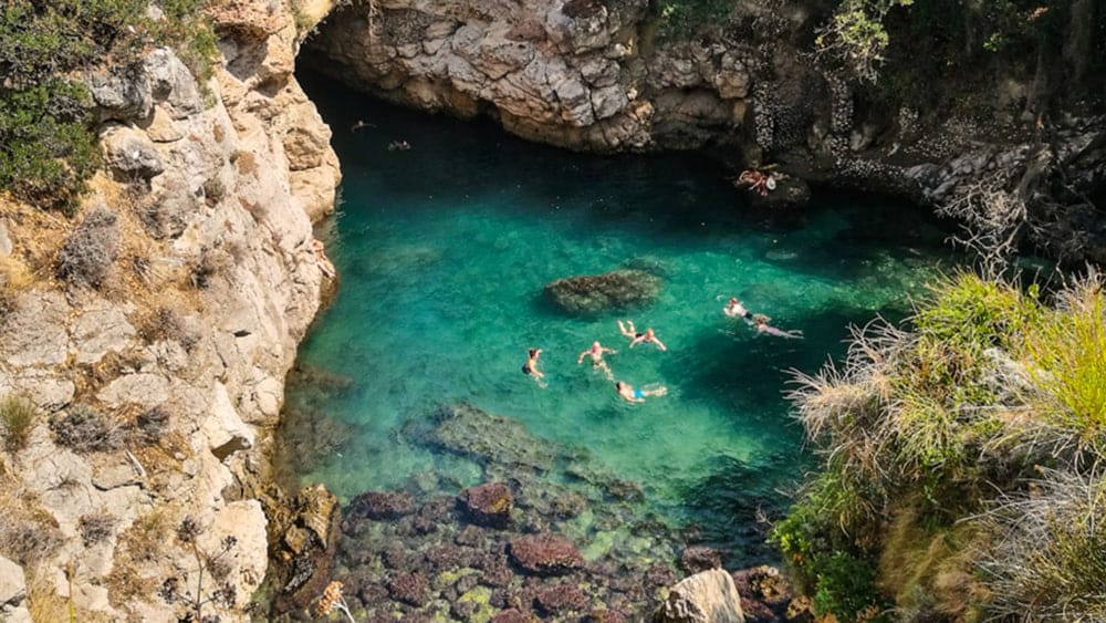 The baths of Queen Giovanna - Places to visit in Sorrento