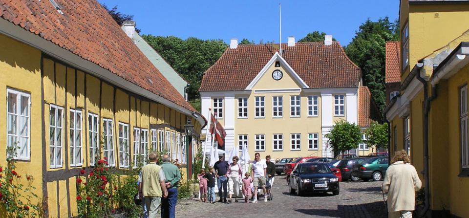 Mariager city center - Places to visit in Mariager Denmark
