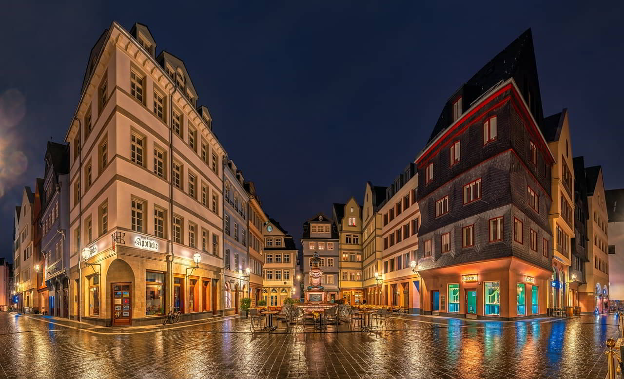 The old town of Frankfurt