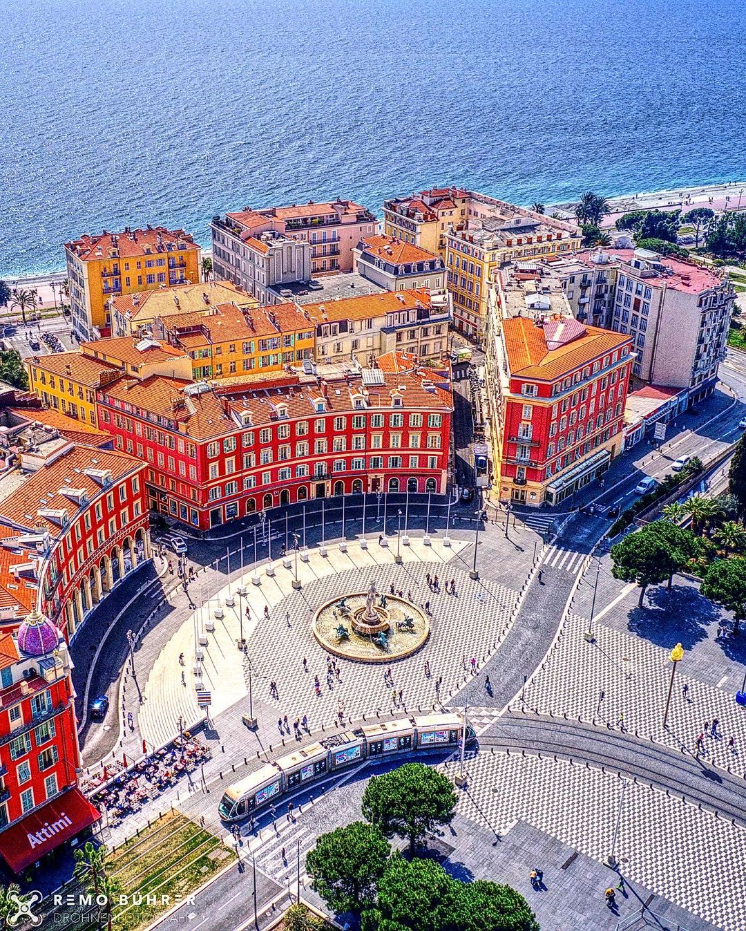 Place Massena in Nice