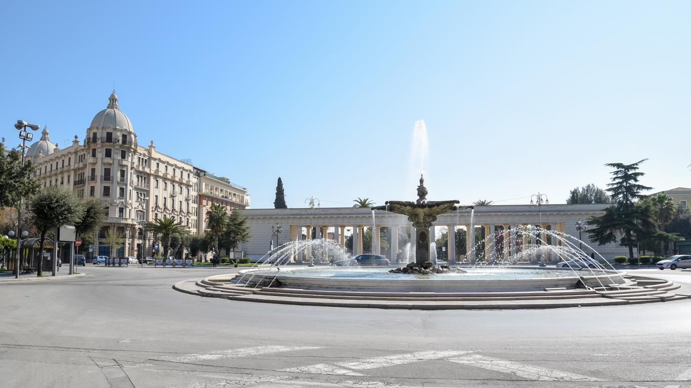Piazza Cavour and the Sele Fountain of Foggia