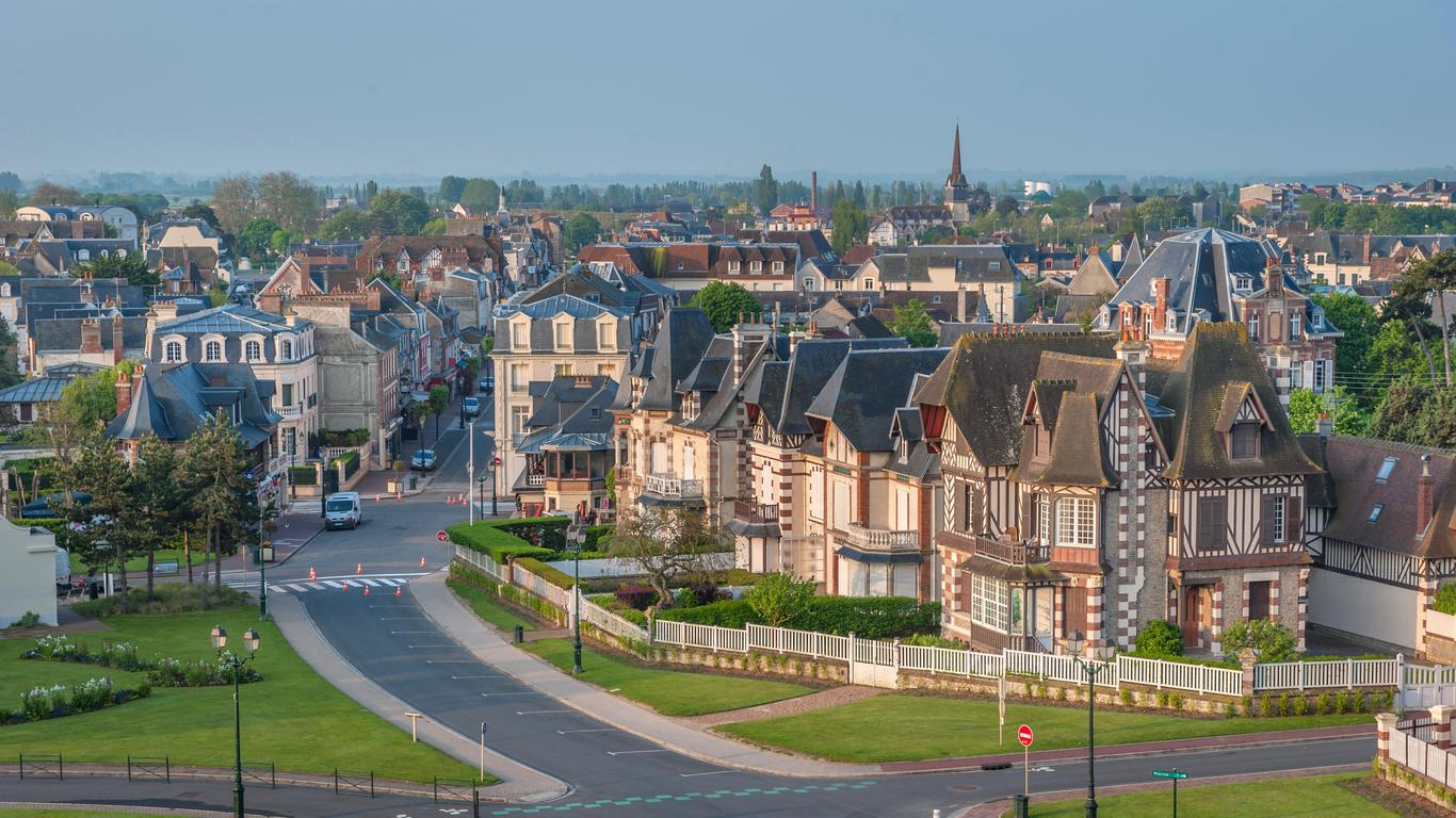 Cabourg City in Normandie